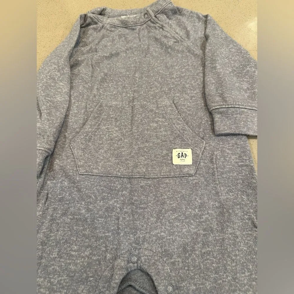 Baby Gap set of two long sleeve long pants boys rompers